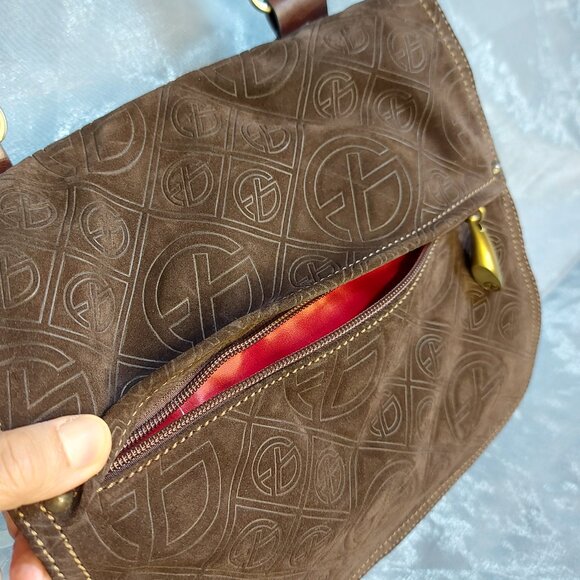 Leather Shoulder Bag by Francesco Biasia of Italy Brand New - Picture 8 of 16